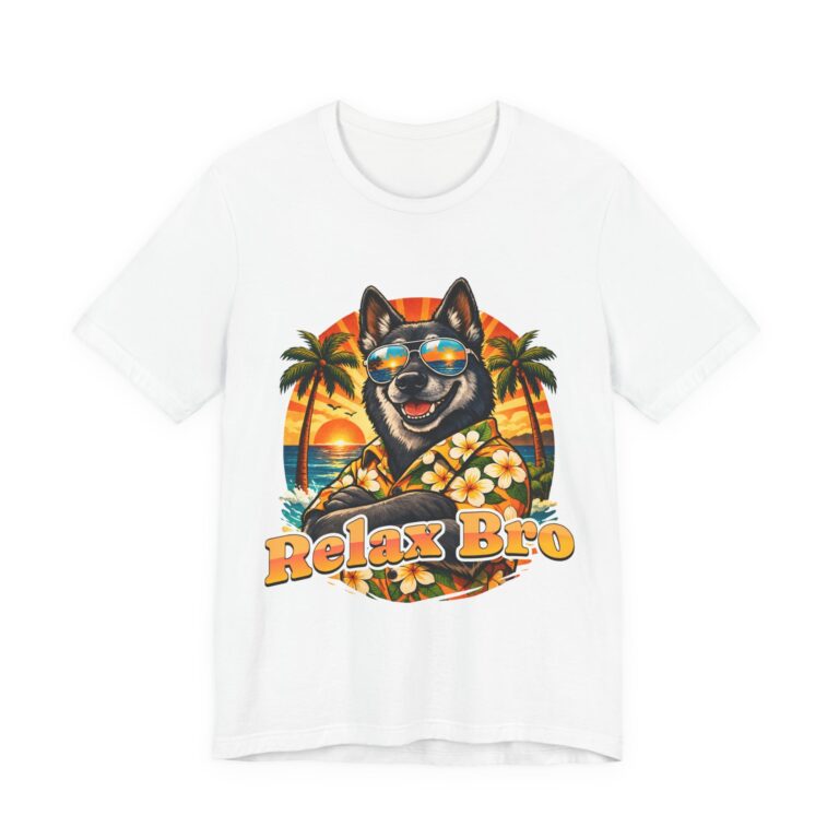 Relax Bro German Shepherd Dog Hawaii Tee Shirt Unisex for women and men