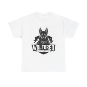 Wolfbred Graphic Tee — "Wolfbred: Loyalty Earned" Men's Dog-Lover T-Shirt