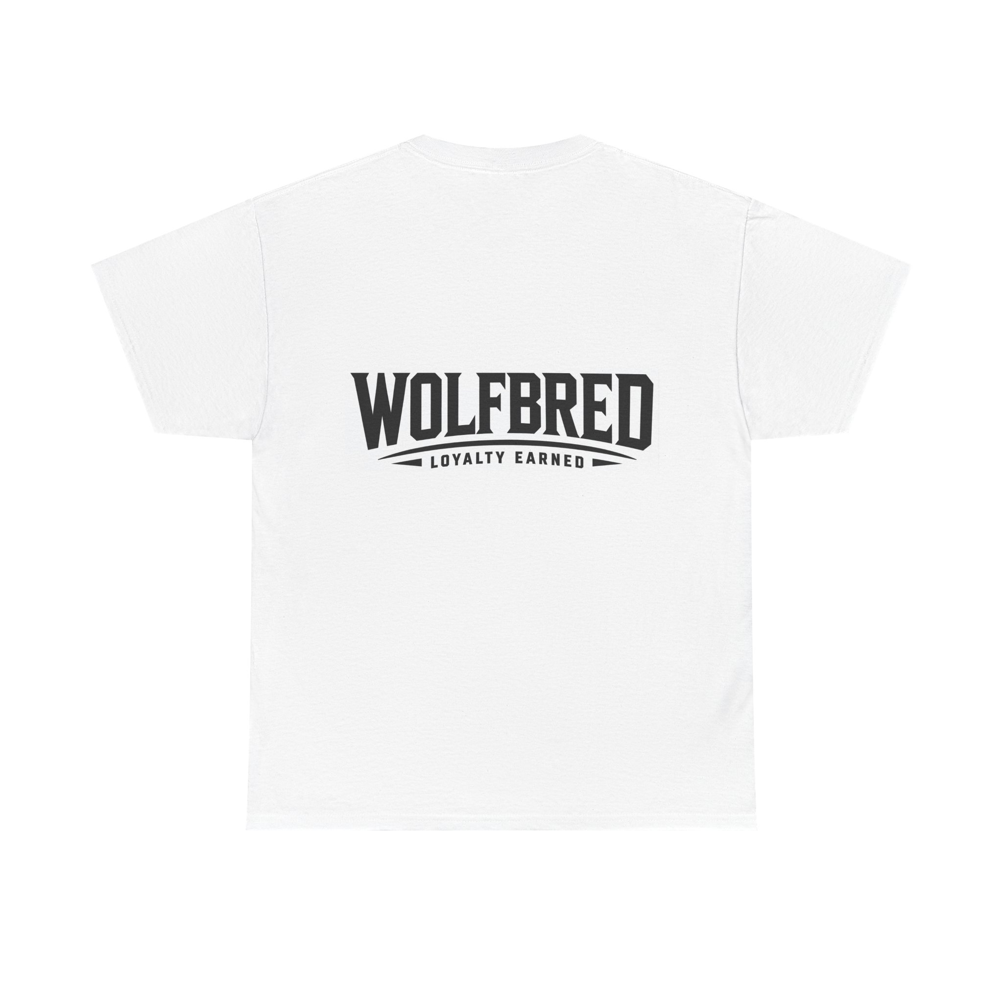 Wolfbred Graphic Tee — "Wolfbred: Loyalty Earned" Men's Dog-Lover T-Shirt - Image 2
