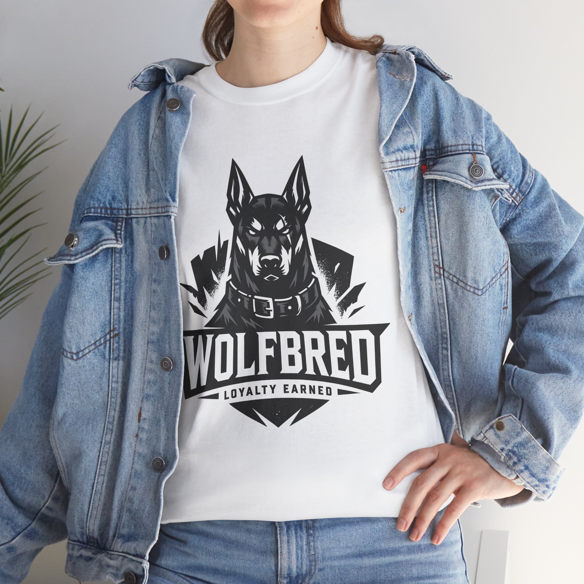 Wolfbred Graphic Tee — "Wolfbred: Loyalty Earned" Men's Dog-Lover T-Shirt - Image 6